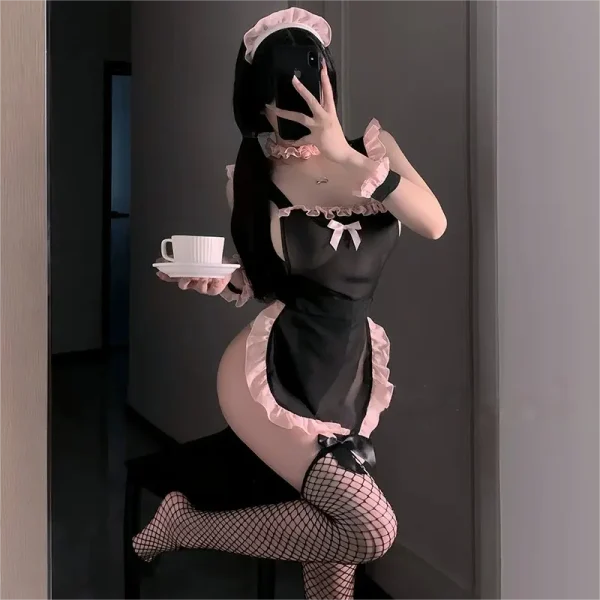 Sexy Anime Maid Uniform Set